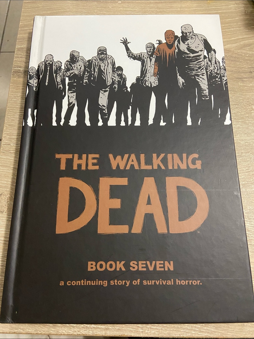 The Walking Dead Book 7 Kirkman Hardcover Image Graphic Novel Comic Book